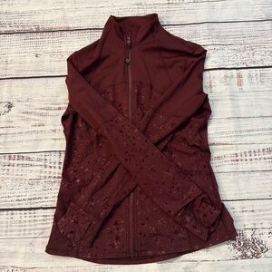 lululemon athletica Burgundy Jacket